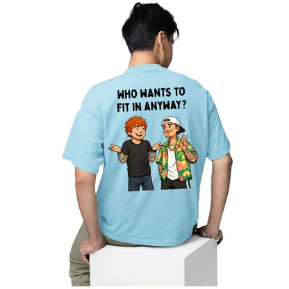 ed sheeran who wants to fit in oversized t shirt 