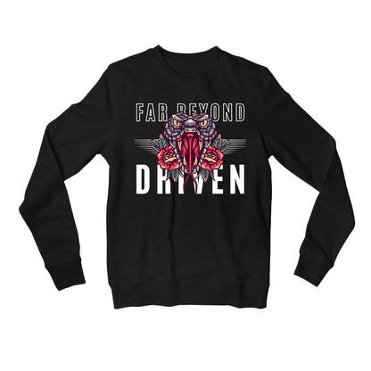 pantera far beyond driven sweatshirt upper winterwear music band buy online united states usa the banyan tee tbt men women girls boys unisex navy