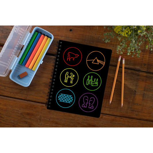 Album Art Pink Floyd Notebook Notebook The Banyan Tee TBT