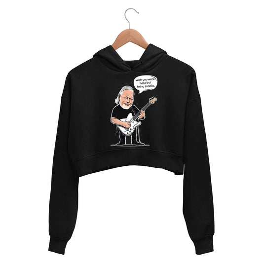 pink floyd wish you brought snacks crop hoodie hooded sweatshirt upper winterwear music band buy online india the banyan tee tbt men women girls boys unisex black