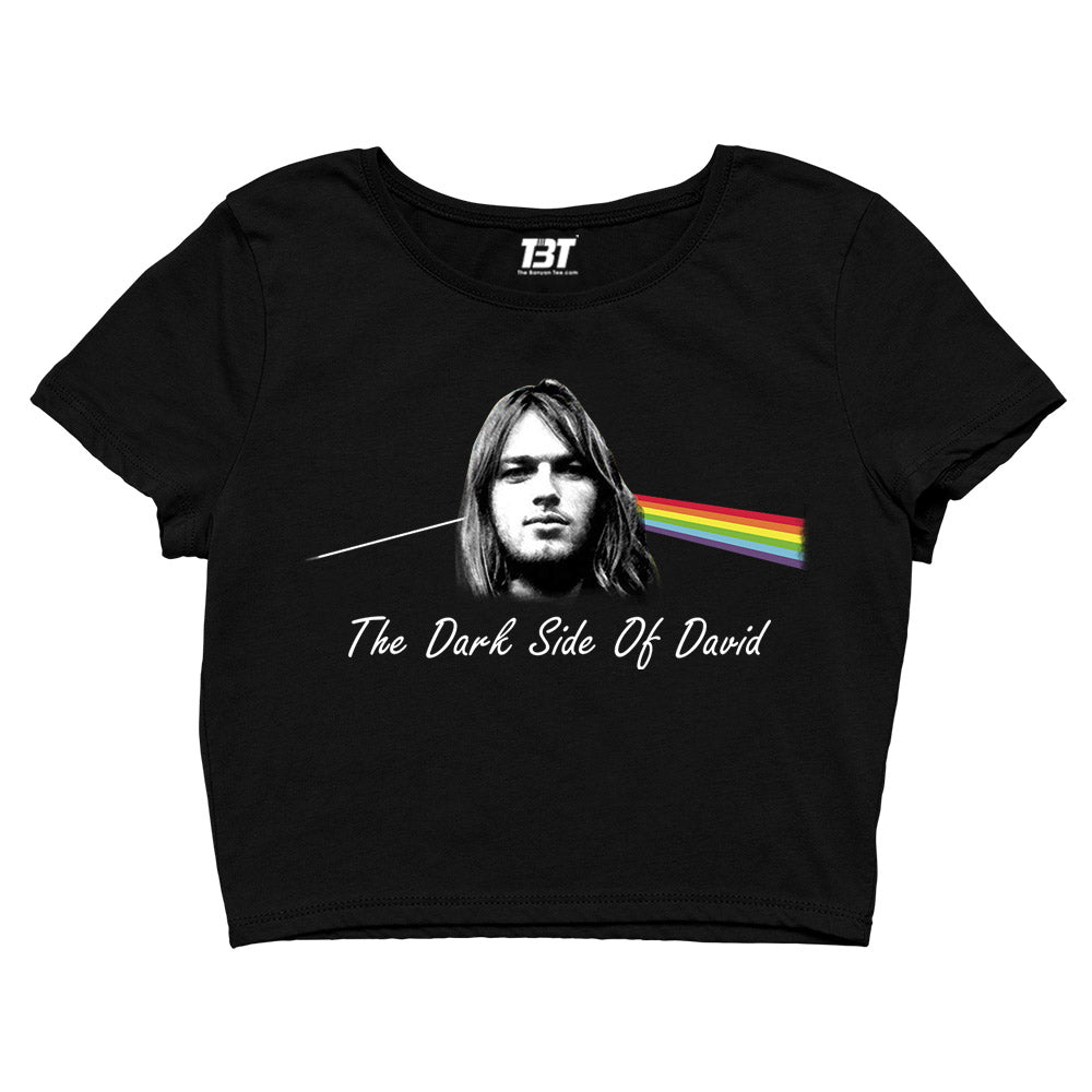 The Dark Side Of David Pink Floyd Crop Top The Banyan Tee TBT sports mens united states of america usa full meesho women boys flipkart