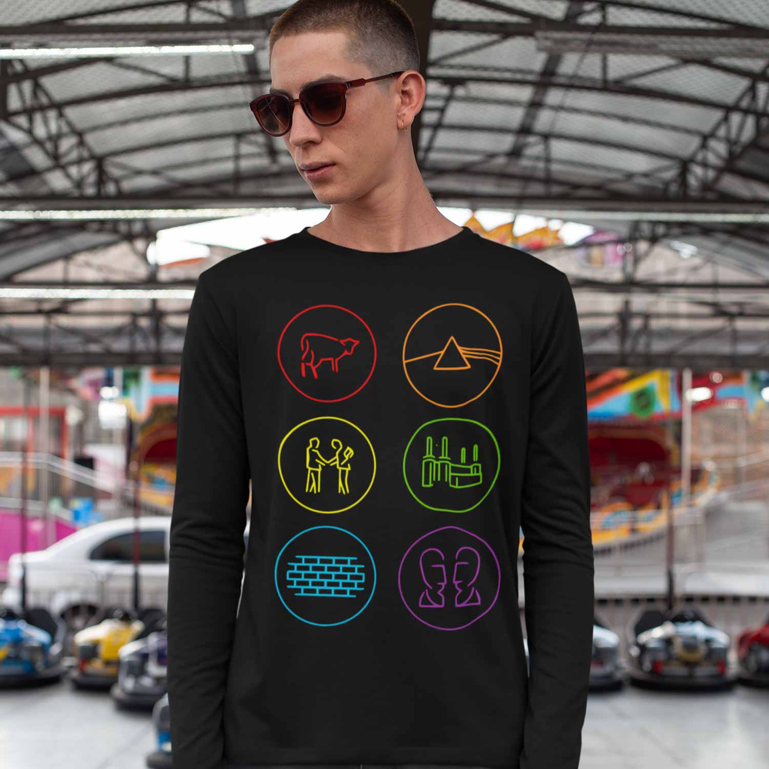 Album Art Pink Floyd The Banyan Tee Full Sleeves Long Sleeve for men girl combo under 200 best brand T-shirt - The Banyan Tee TBT