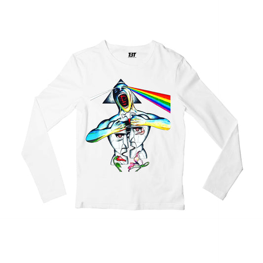 The Amalgamation Album Art Scream Division Bell Pink Floyd The Banyan Tee Full Sleeves Long Sleeve for men girl combo under 200 best brand T-shirt - The Banyan Tee TBT