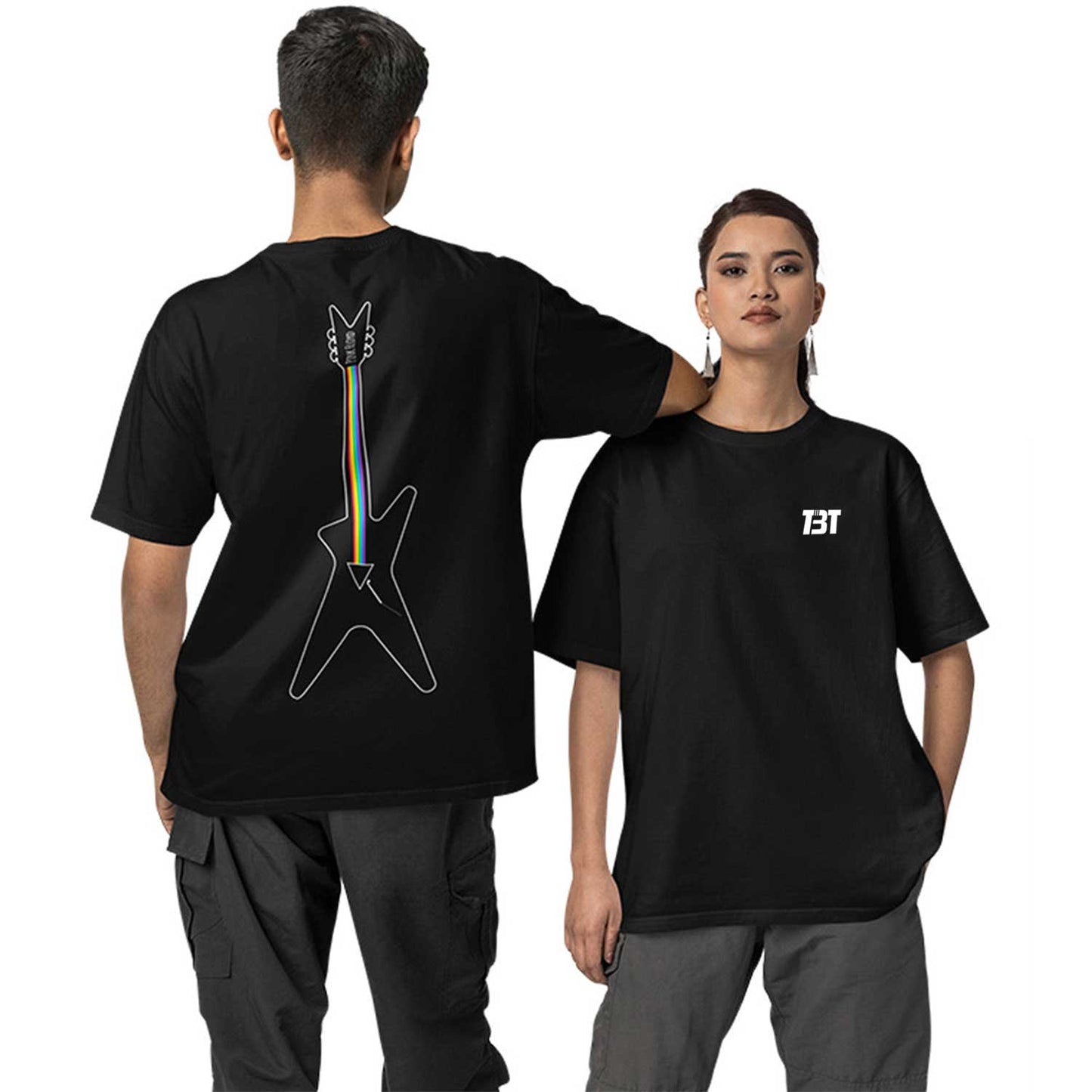 Oversized T shirt - The Floyd Guitar