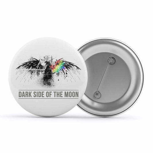 Dark Side Of The Moon Pink Floyd Badge Metal Pin Button Brooch The Banyan Tee TBT