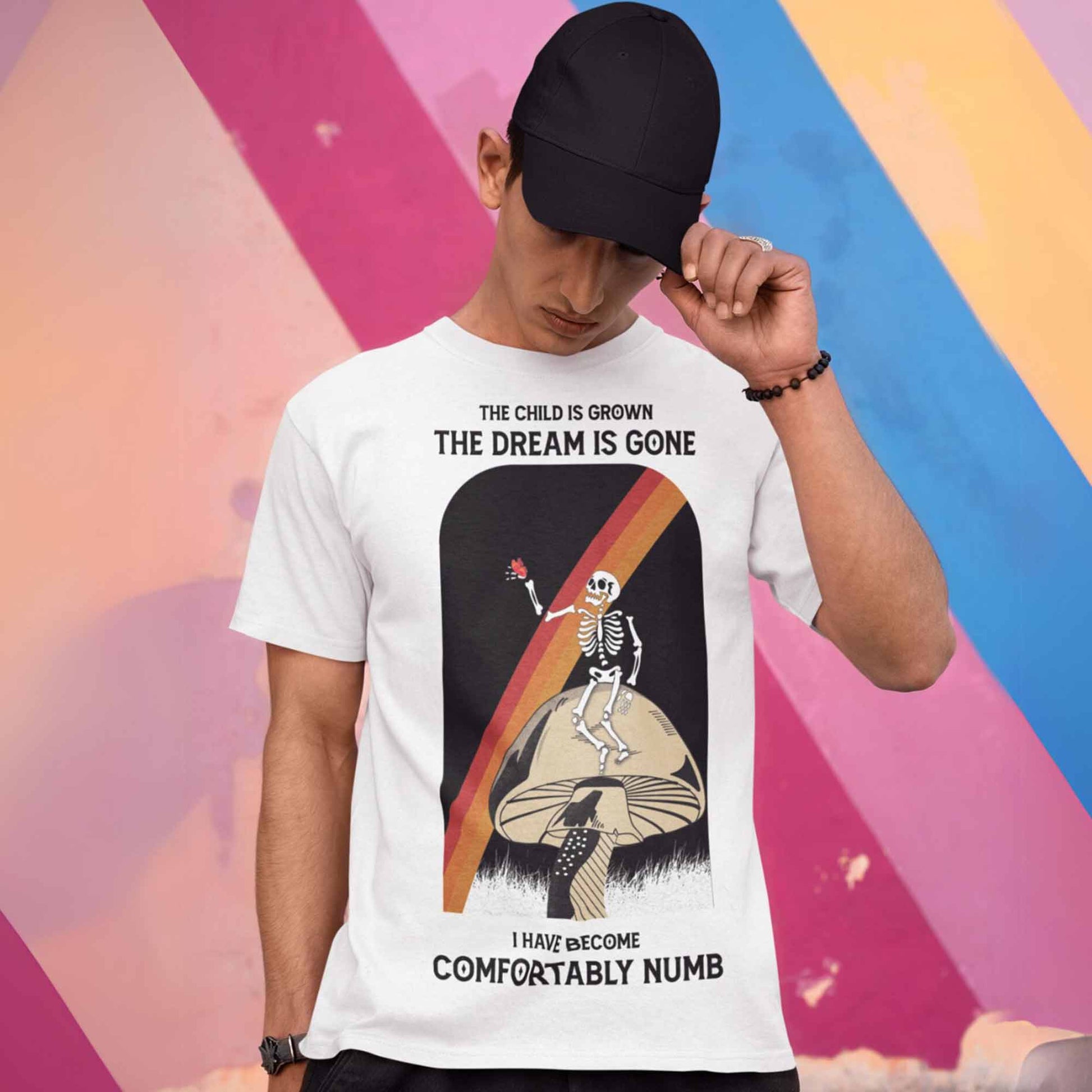 Pink Floyd T-shirt - Comfortably Numb T-shirt The Banyan Tee TBT sports mens united states of america usa full meesho women boys flipkart