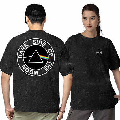 pink floyd oversized t shirt -  dark side of the moon music t-shirt black buy online india the banyan tee tbt men women girls boys unisex
