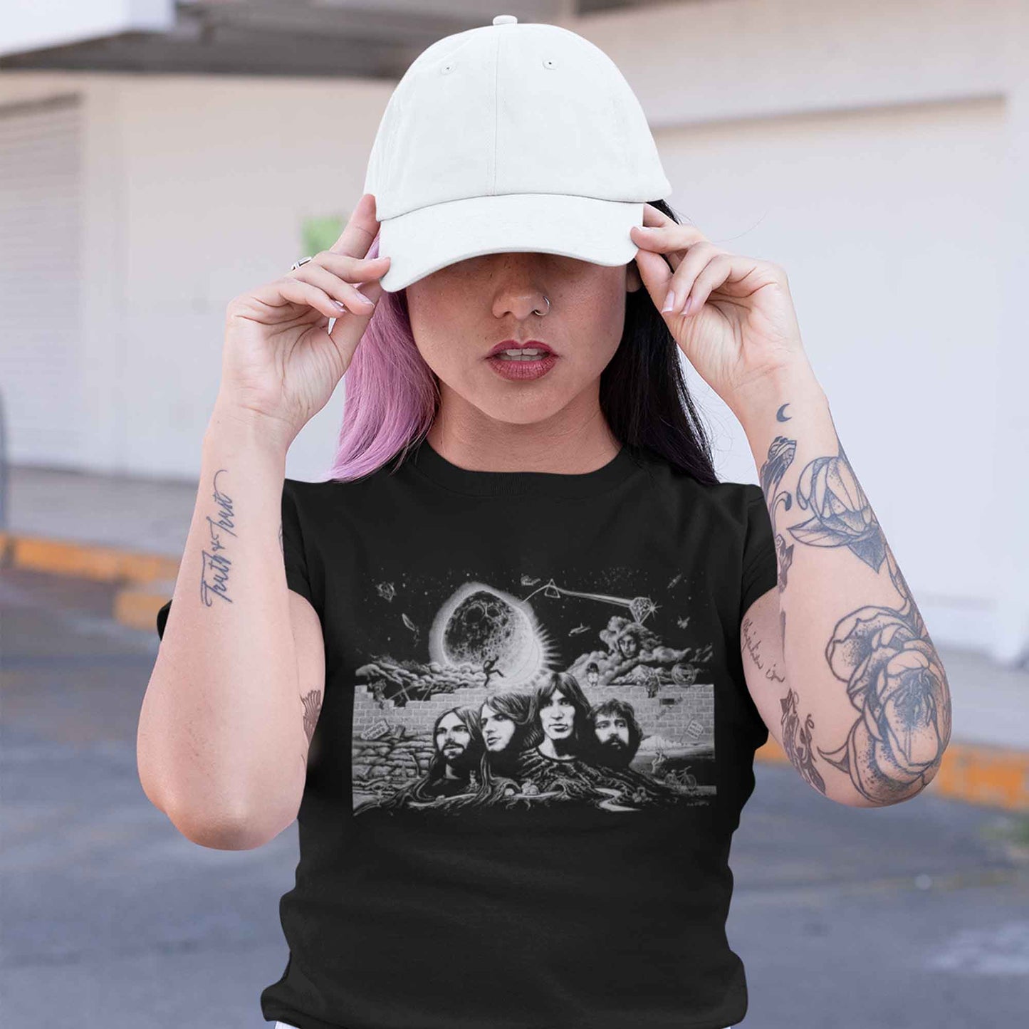 Fan Art Pink Floyd T-shirt The Banyan Tee TBT sports mens united states of america usa full meesho women boys flipkart