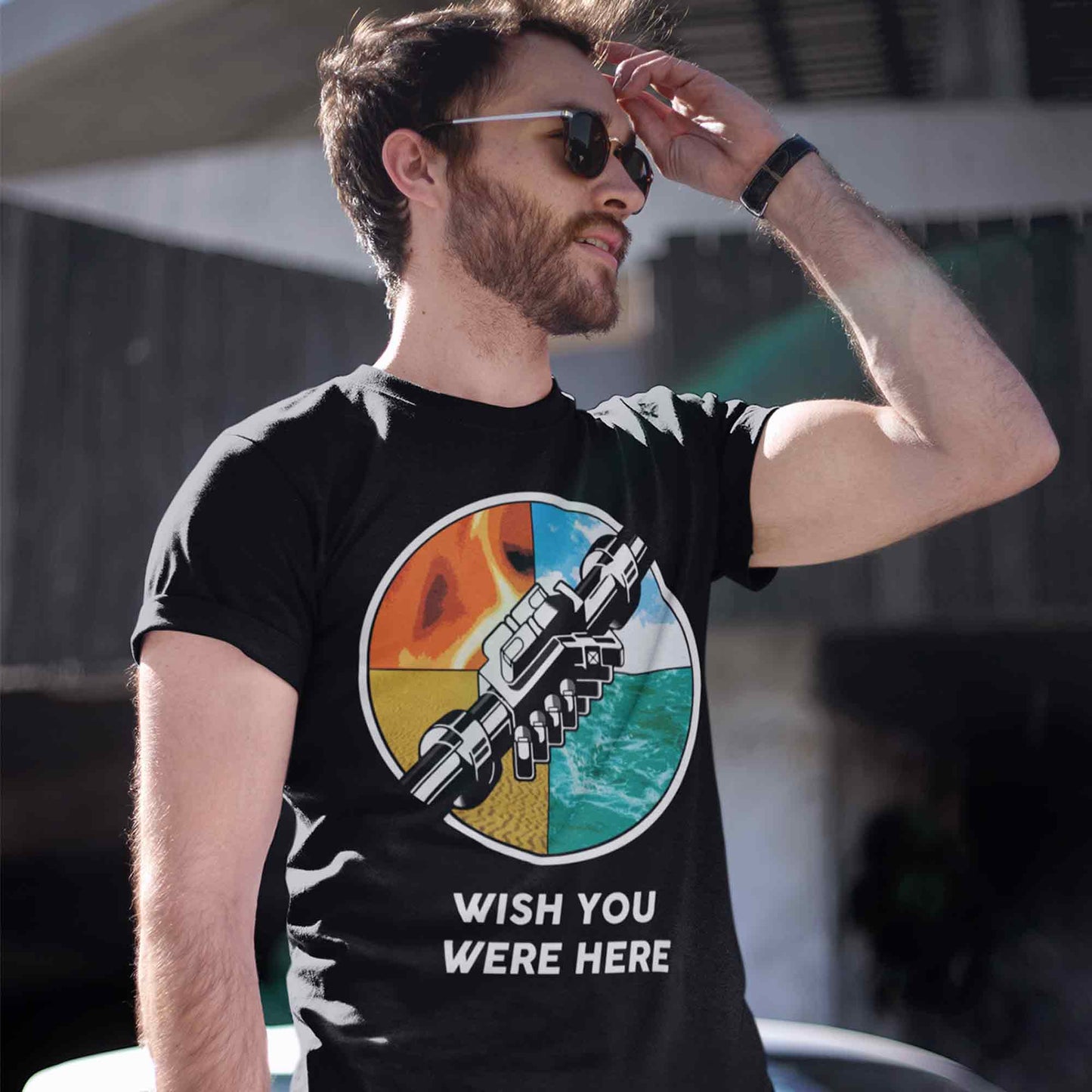 Pink Floyd T-shirt - Wish You Were Here T-shirt The Banyan Tee TBT sports mens usa united states full meesho women boys flipkart