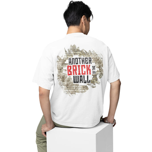 pink floyd oversized t shirt - another brick in the wall music t-shirt white buy online india the banyan tee tbt men women girls boys unisex