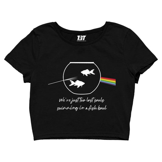 Pink Floyd Crop Top - Wish You Were Here Crop Top The Banyan Tee TBT sports mens united states of america usa full meesho women boys flipkart