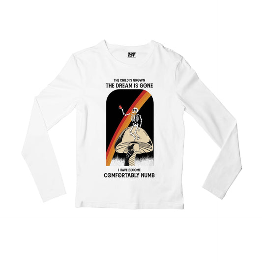 Comfortably Numb Pink Floyd Full Sleeves Long Sleeve for men girl combo under 200 best brand T-shirt - The Banyan Tee TBT