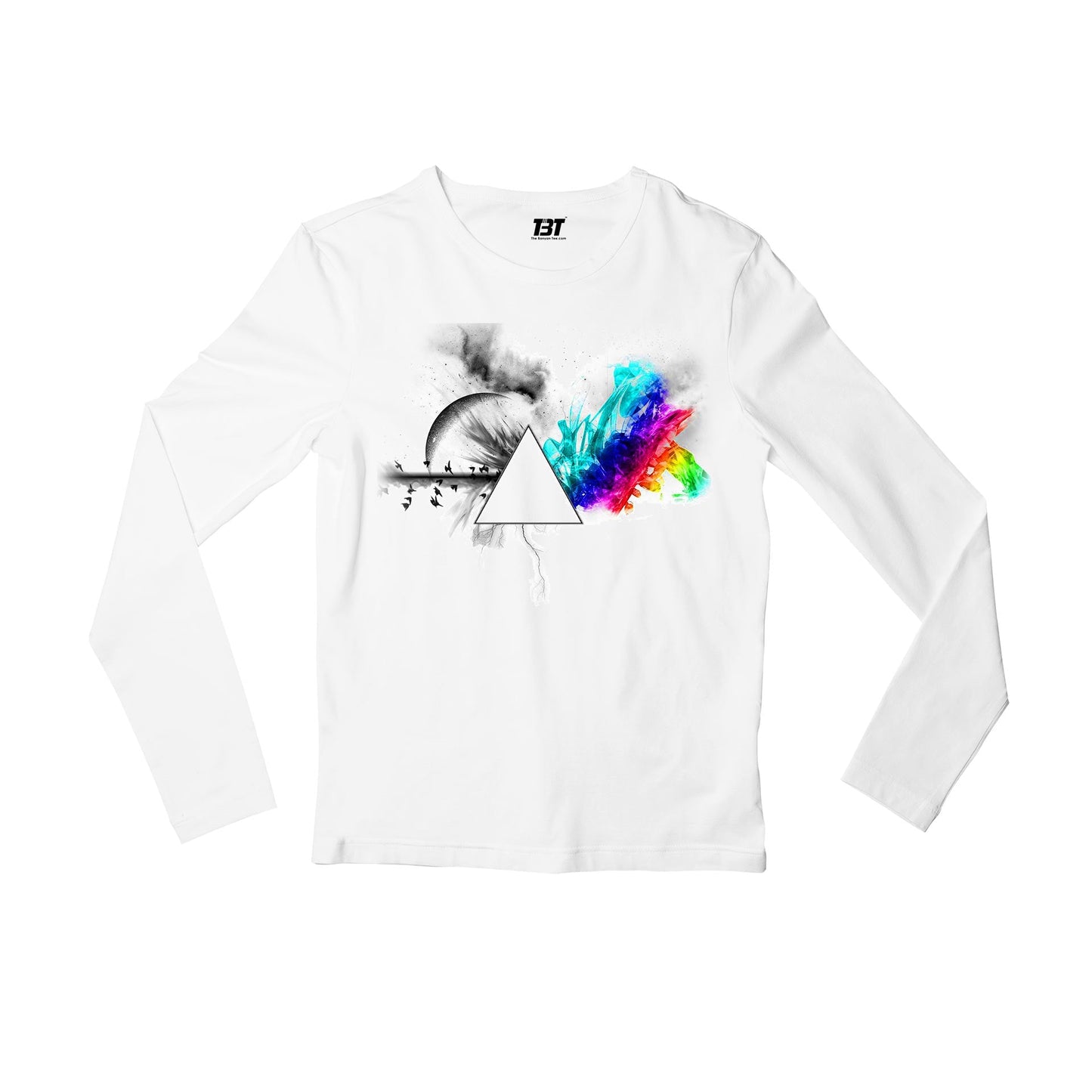 Pink Floyd The Banyan Tee Full Sleeves Long Sleeve for men girl combo under 200 best brand T-shirt - The Banyan Tee TBT