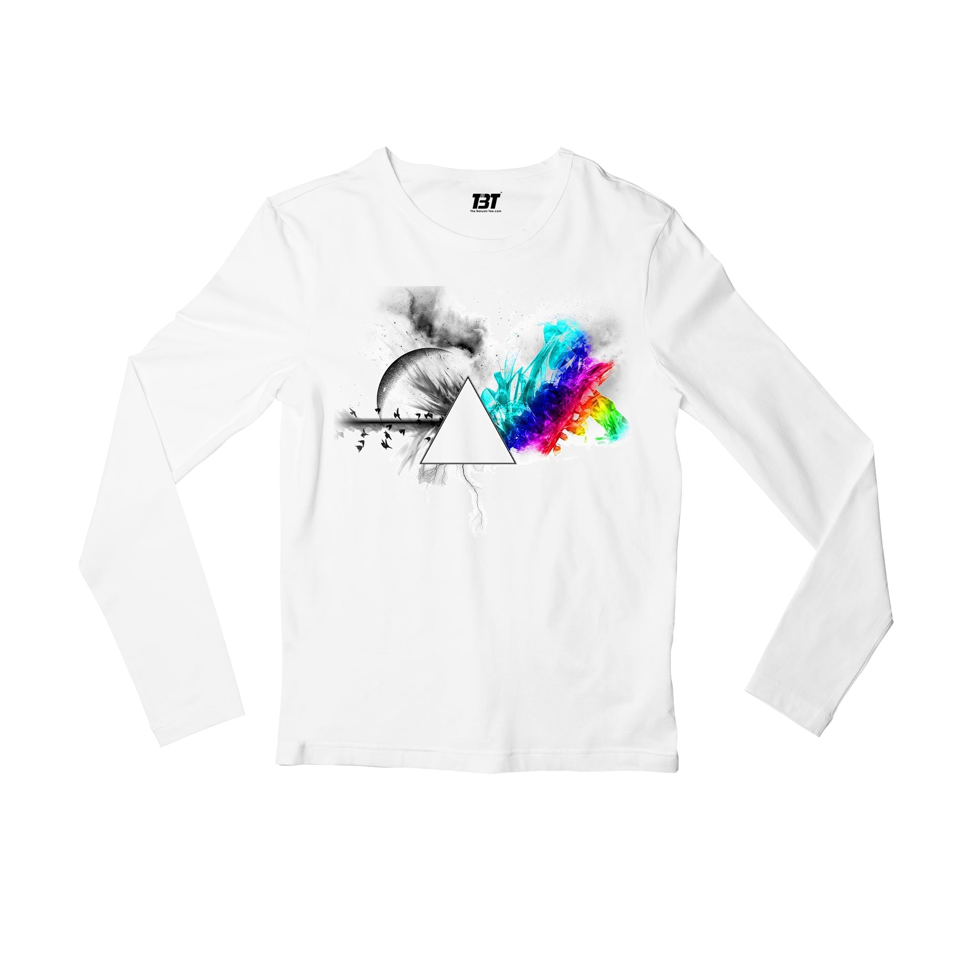 Pink Floyd The Banyan Tee Full Sleeves Long Sleeve for men girl combo under 200 best brand T-shirt - The Banyan Tee TBT