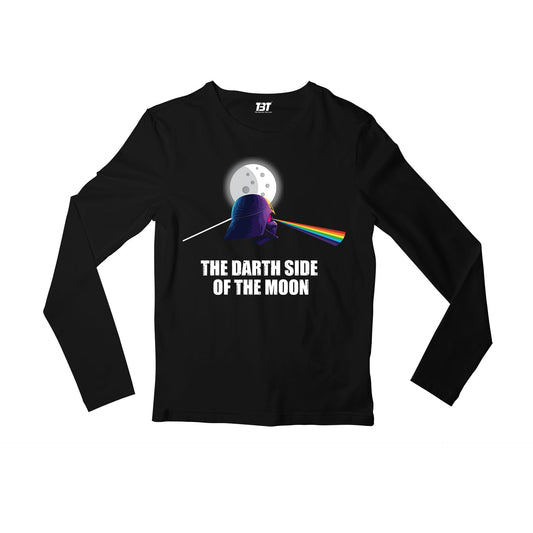 The Darth Side Of The Moon Pink Floyd Full Sleeves Long Sleeve for men girl combo under 200 best brand T-shirt - The Banyan Tee TBT