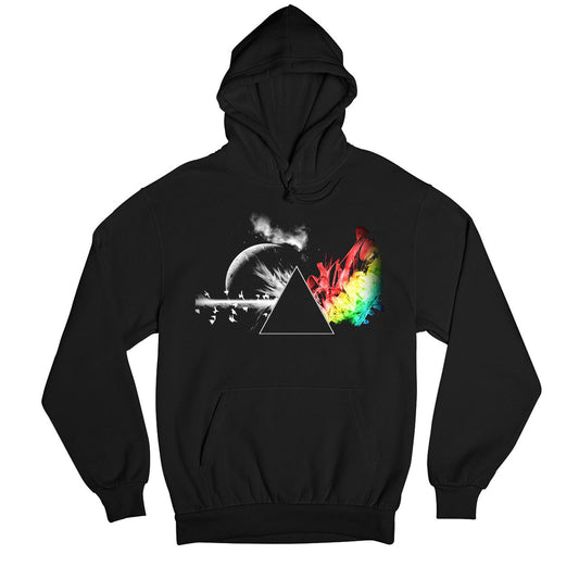 Dark Side Of The Moon Pink Floyd Hoodie Hooded Sweatshirt The Banyan Tee TBT for men women black mens essential