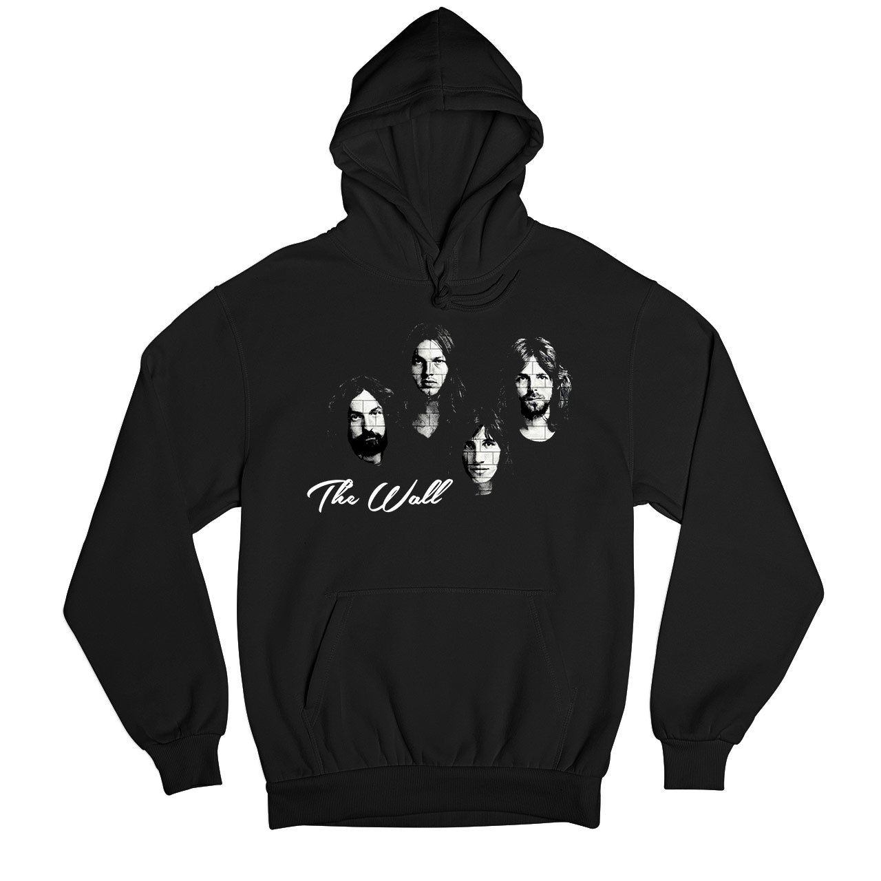 Pink Floyd Hoodie - The Wall Hooded Sweatshirt The Banyan Tee TBT for men women black mens essential