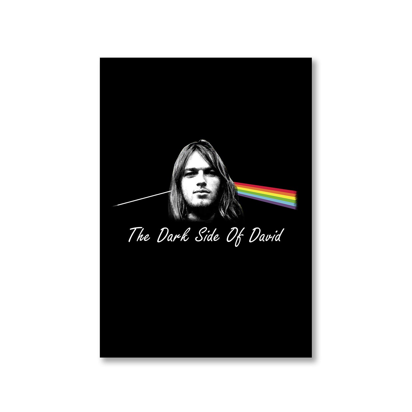 The Dark Side Of David Pink Floyd Poster Posters Wallart Framed Unframed Laminated Art Wall Room Décor Big online united states of america usa The Banyan Tee TBT