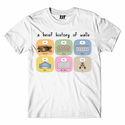 A Brief History Of Walls Pink Floyd T-shirt The Banyan Tee TBT sports mens united states of america usa full meesho women boys flipkart