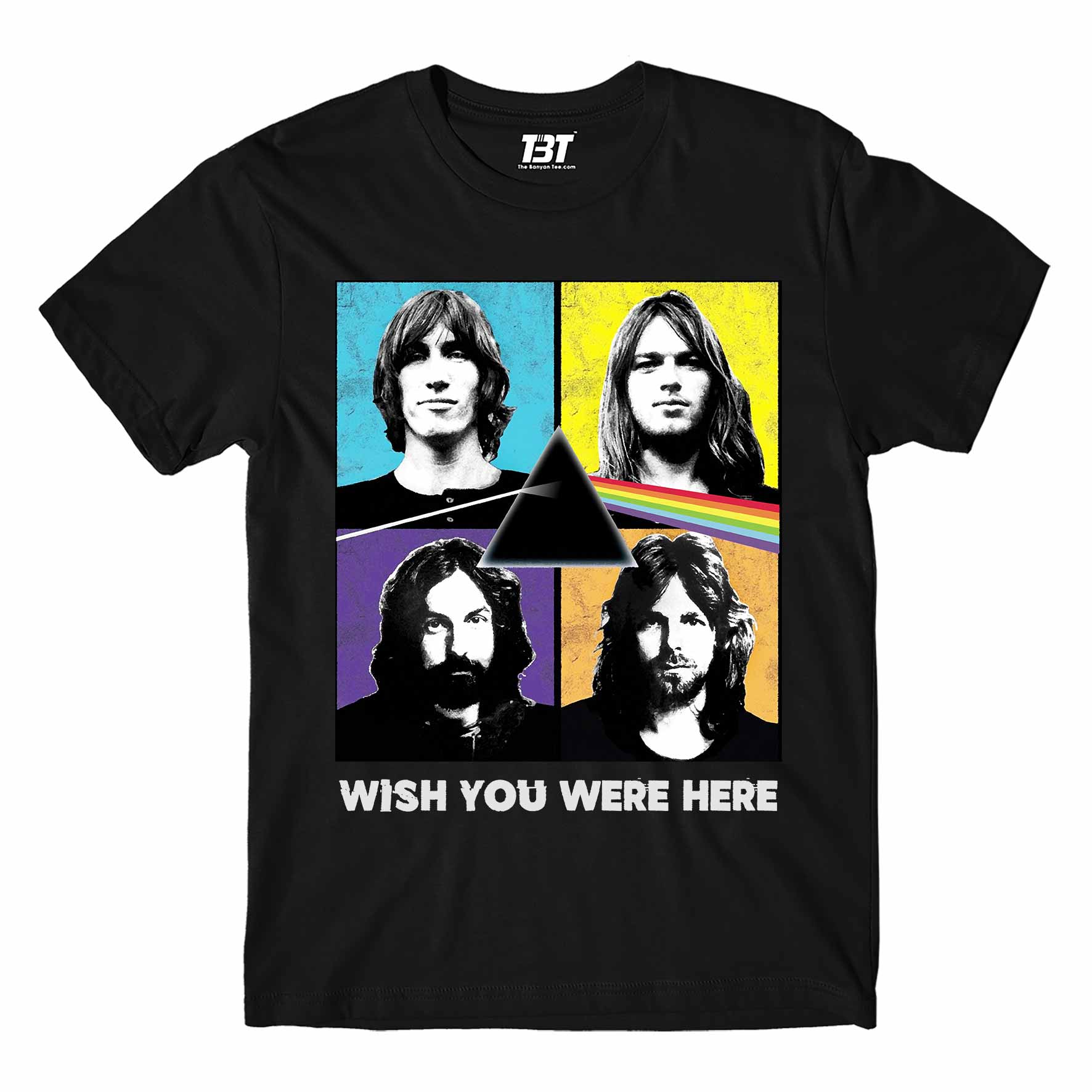 Wish You Were Here Pink Floyd T-shirt T-shirt The Banyan Tee TBT sports mens united states of america usa full meesho women boys flipkart