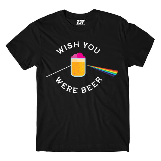 Wish You Were Beer Pink Floyd T-shirt The Banyan Tee TBT sports mens united states of america usa full meesho women boys flipkart