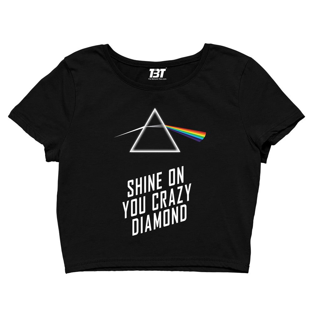 Shine On You Crazy Diamond Pink Floyd Crop Top The Banyan Tee TBT sports mens united states of america usa full meesho women boys flipkart