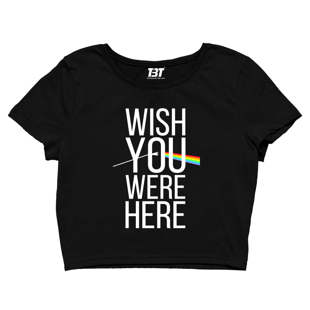 Wish You Were Here Pink Floyd Crop Top The Banyan Tee TBT sports mens united states of america usa full meesho women boys flipkart