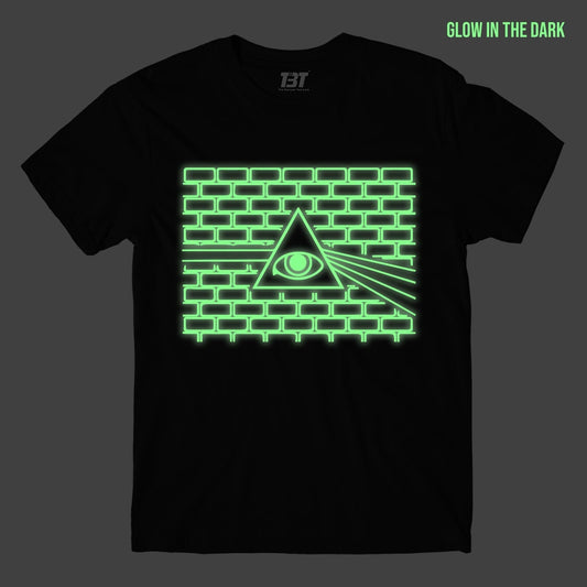 Glow In The Dark Pink Floyd T-shirt by The Banyan Tee