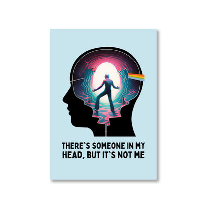 nk Floyd Poster - Brain Damage Posters The Banyan Tee TBT