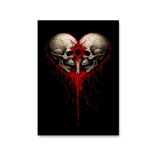 bullet for my valentine bullet heart poster wall art buy online united states usa the banyan tee tbt 8 x 10 