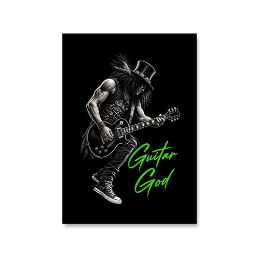 guns n' roses guitar god poster wall art buy online united states usa the banyan tee tbt 8 x 10 