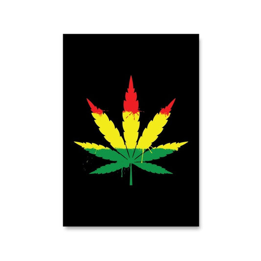 bob marley unity leaf poster wall art buy online united states usa the banyan tee tbt 8 x 10 