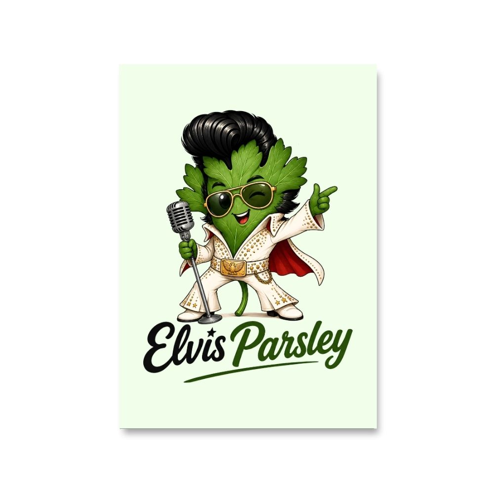 elvis presley parsley poster wall art buy online united states usa the banyan tee tbt 8 x 10 