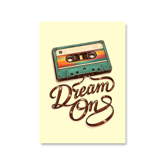 aerosmith dream on poster wall art buy online united states usa the banyan tee tbt 8 x 10 