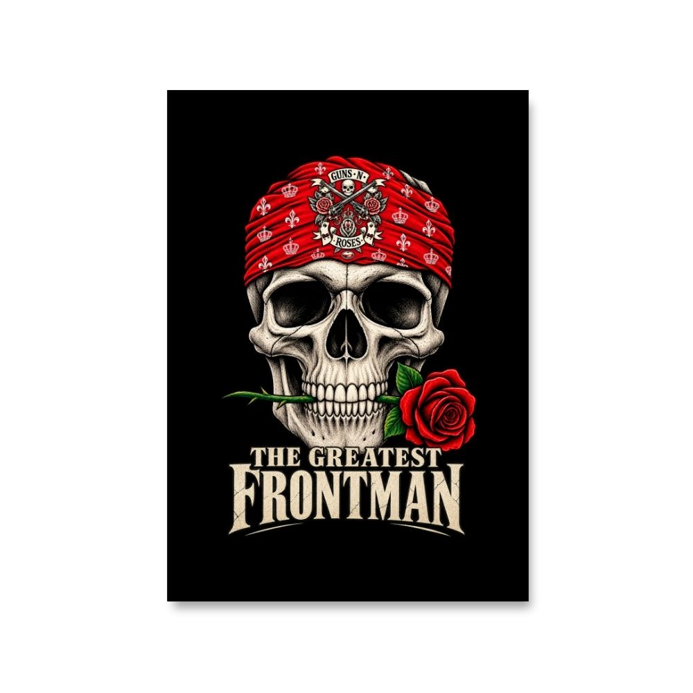 guns n' roses the greatest frontman poster wall art buy online united states usa the banyan tee tbt 8 x 10 
