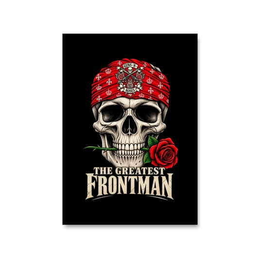 guns n' roses the greatest frontman poster wall art buy online united states usa the banyan tee tbt 8 x 10 
