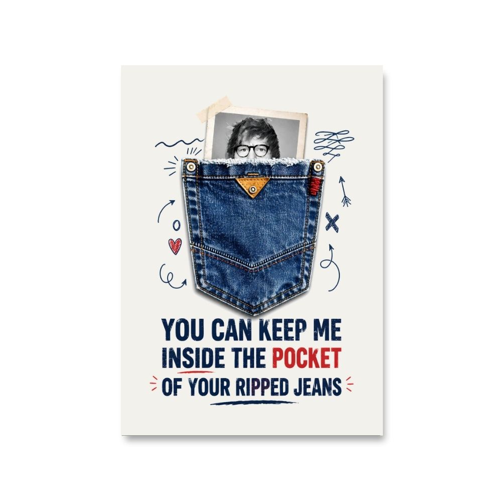ed sheeran you can keep me poster wall art buy online united states usa the banyan tee tbt 8 x 10 