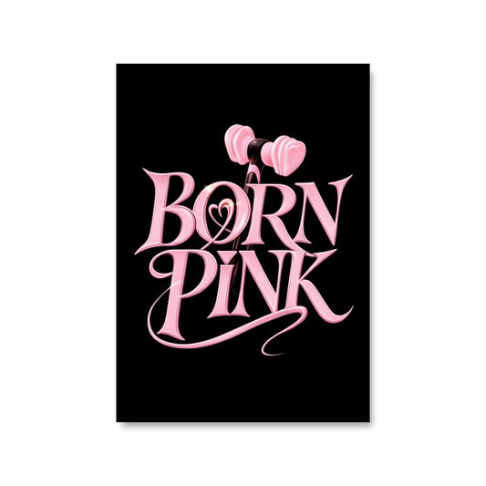 black pink born pink poster wall art buy online united states usa the banyan tee tbt 8 x 10 