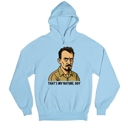 prison break that's my nature hoodie hooded sweatshirt winterwear tv & movies buy online united states usa the banyan tee tbt men women girls boys unisex baby blue