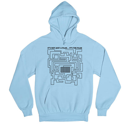 prison break the plan hoodie hooded sweatshirt winterwear tv & movies buy online united states usa the banyan tee tbt men women girls boys unisex baby blue