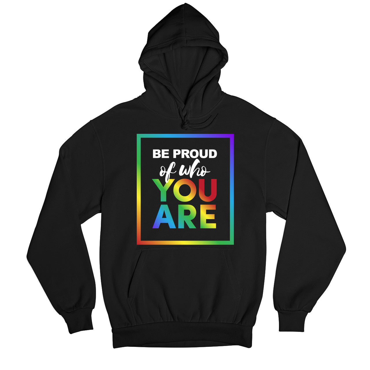 pride all pride no prejudice hoodie hooded sweatshirt winterwear printed graphic stylish buy online united staes u s the banyan tee tbt men women girls boys unisex black - lgbtqia+