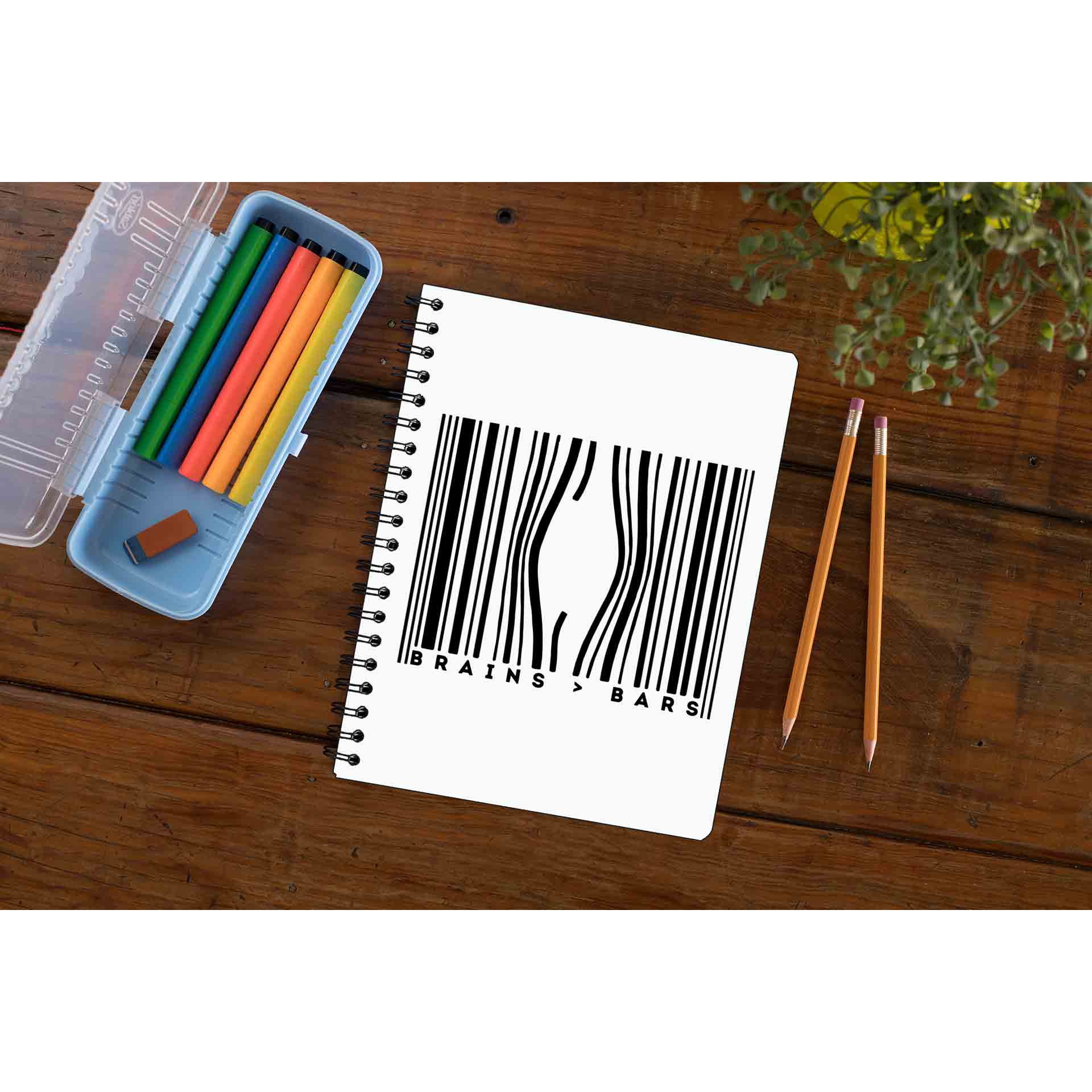 prison break brains above bars notebook notepad diary buy online united states us the banyan tee tbt unruled