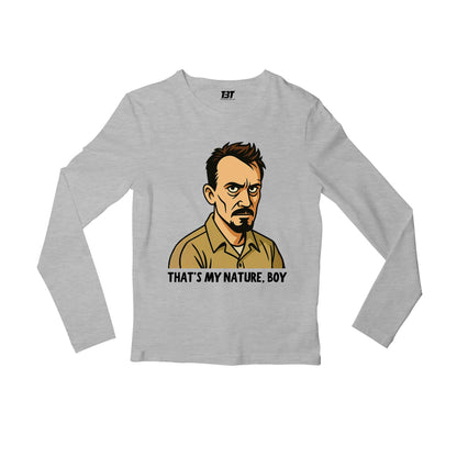 prison break that's my nature full sleeves long sleeves tv & movies buy online india the banyan tee tbt men women girls boys unisex gray