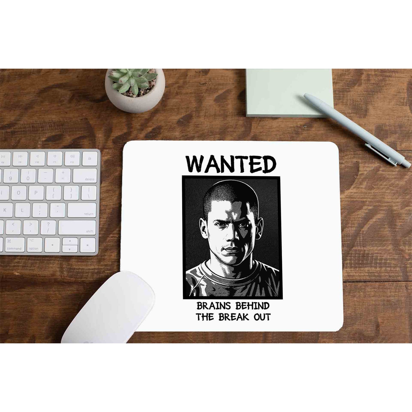 prison break brains behind the breakout mousepad logitech large anime tv & movies buy online united states us the banyan tee tbt men women girls boys unisex