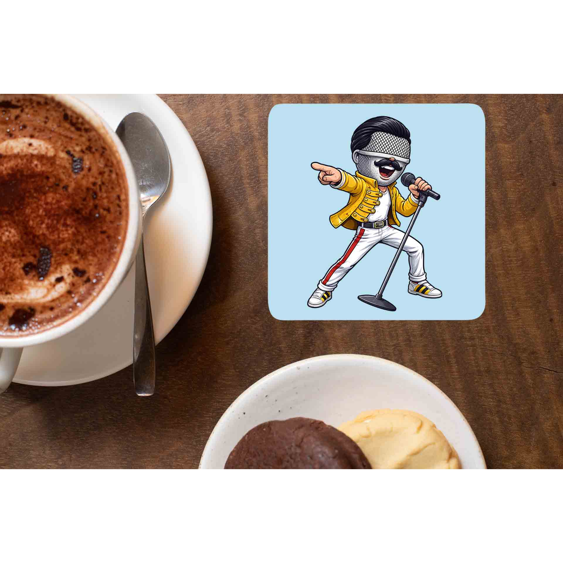 queen mic mercury coasters wooden table cups united states usan music band buy online united states usa the banyan tee tbt men women girls boys unisex  