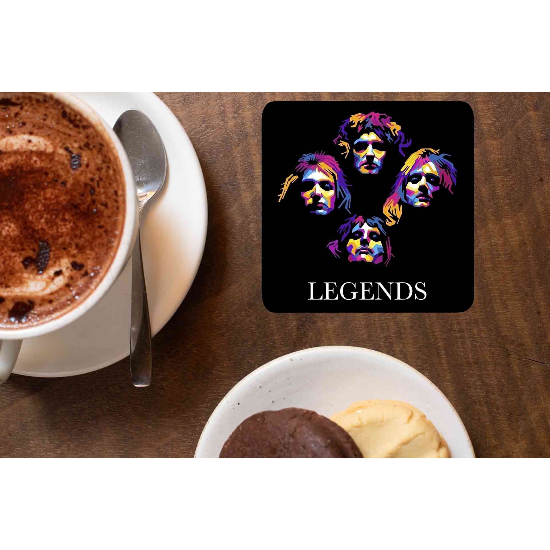queen legends coasters wooden table cups indian music band buy online india the banyan tee tbt men women girls boys unisex