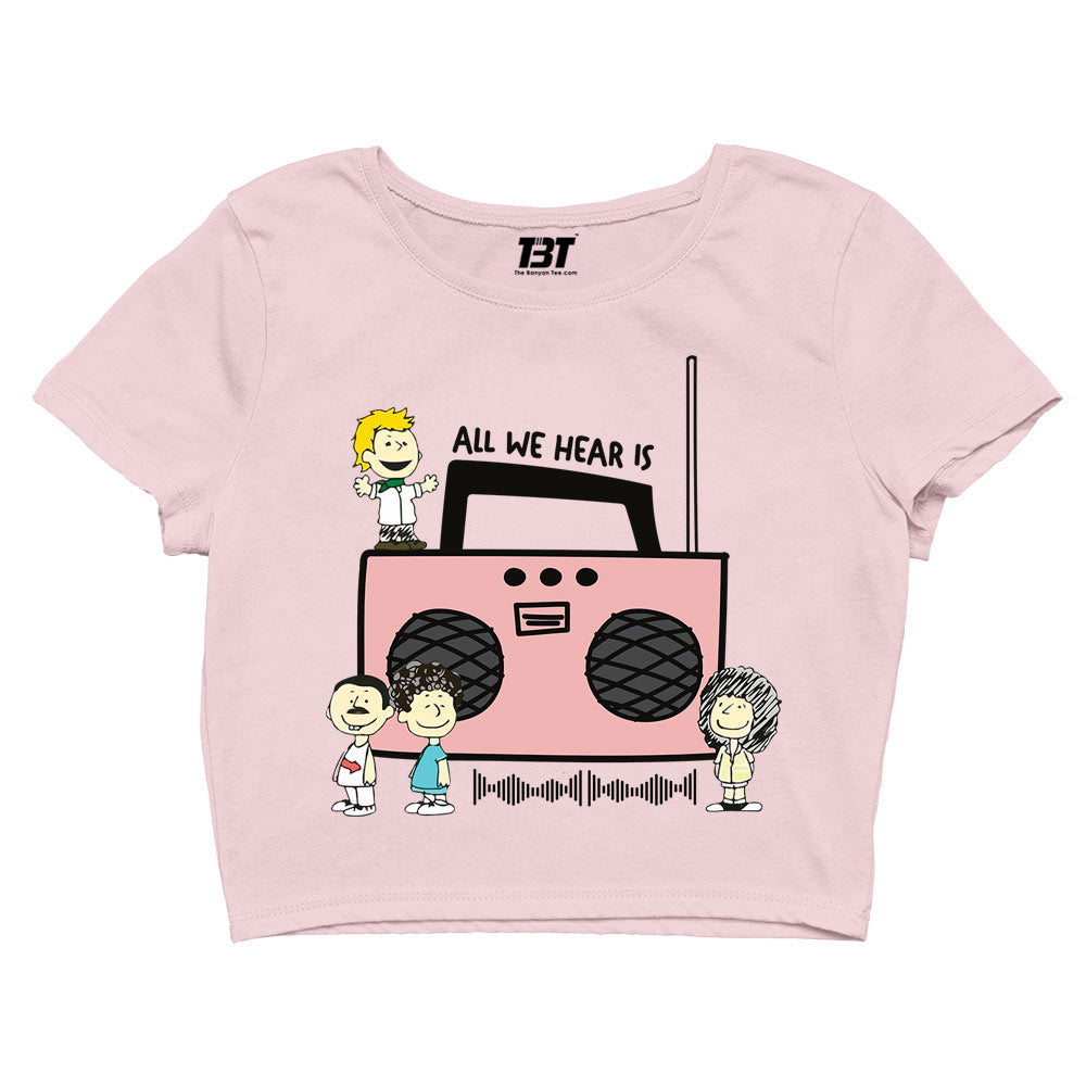 queen all we hear is crop top music band buy online united states usa the banyan tee tbt men women girls boys unisex s 