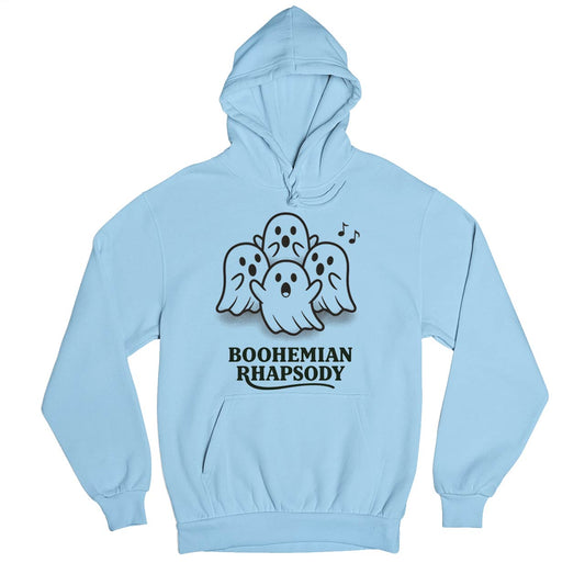 queen boohemian rhapsody hoodie hooded sweatshirt winterwear music band buy online united states usa the banyan tee tbt men women girls boys unisex baby blue 