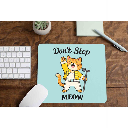 queen don't stop meow mousepad logitech large anime music band buy online united states usa the banyan tee tbt men women girls boys unisex  