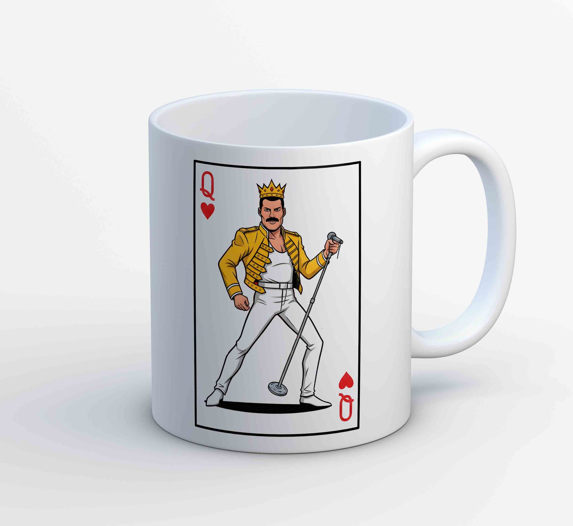 queen the queen of hearts mug coffee ceramic music band buy online united states usa the banyan tee tbt men women girls boys unisex  